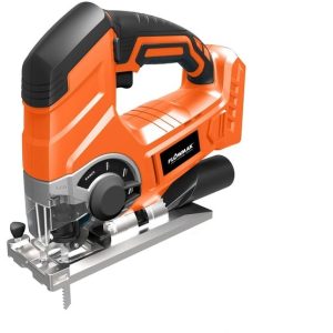 SIERRA CALADORA INALAMBRICA 18V 2300RPM FLOWMAK CON 1 BATERIA 4AH Y 1 CARGADOR