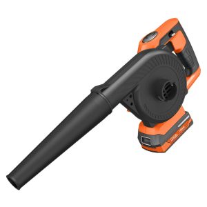 SOPLADOR ASPIRADOR INALAMBRICO 18V FLOWMAK CON 1 BATERIA 4AH Y 1 CARGADOR